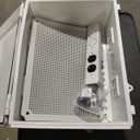 Waterproof ABS Enclosure Cabinet Junction Box, Ventilated Design, Indoor/Outdoor Use, with Mounting Panel, High Power Outlets. (Grey Cover, 15.7"x11.9"x7.2")