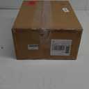 Wimarsbon Ottoman,Modern Footrest with Soft Padded Seat,Teddy Velvet Foot Stool with Wood Legs,Small Square Pouf for Living RoomBedroom and Office (Pink)