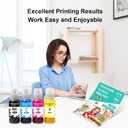 Compatible Sublimation Ink for Ecotank 2800 ET2720 ET2750 ET2760 ET2800 ET-2803 ET-2850 ET-3850 ET-3830 ET4700 ET-4760 ET-4800 WF2750 ET15000 Ink Refill Bottles Sublimation(4 Pack)