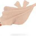 Lulu moon Goose Security Blanket: Muslin Lovey for Babies Travel & Daycare - Skin-Friendly Snuggle Toy for Self-Soothe