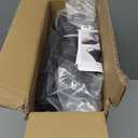 Super Lightweight Mini Van Cover,Large Car Cover Waterproof All Weather,Rain UV Protection Full Exterior Covers Fit MPV 191" to 206" (Size 18: MPV MiniVan (Under 207"), Black(Air Pro))