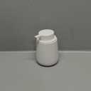 Soap Dispenser Ceramic with Easy-to-Press Pump Hand Lotion Liquid Dispenser for Shampoo Bathroom Kitchen 12 oz White