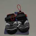 Kurgo Blaze Dog Boots - Protects Paws in All Seasons - Breathable Fabric - Water Resistant Dog Shoes - Dual Ankle Closure - Reflective Dog Boots - Includes 2 Shoes - Chili Red/Black - L