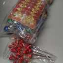 2FT Snow Flocked Christmas Tree, Blue Mini Christmas Tree, Artificial Tabletop Christmas Trees with 60 LED Lights,100 Branch Tips, 47 Ornaments, Small Prelit Xmas Tree for Home Party