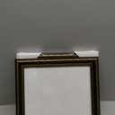 upsimples 8x10 Picture Frame with Real Glass, Ornate Vintage 8 x 10 Photo Frames for Wall Decor or Tabletop Display, Black and Gold, 2 Pack