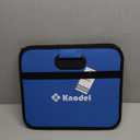 K KNODEL Car Trunk Organizer, Foldable Organizer for Car, Automotive Consoles & Organizers, Storage with Reinforced Handles (Medium, Blue)