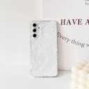NITITOP Compatible with Samsung Galaxy A54 Case Clear Cute Shell Whale Sea Ocean Animal Pattern for Women Girls Full Camera Lens Slim Shockproof Protective Phone Cover - White Fish