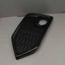 MOTOKU LH Left Driver Side Fog Light Lamp Cover for Honda Civic Hatchback 17-19