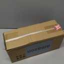 Oairse White Orchids Artificial Flowers Faux Orchids Arrangement in Clear Glass Vases Set of 3 Real Touch Phalaenopsis Orchid Flowers Small Fake Orchid Centerpiece for Dining Room Table