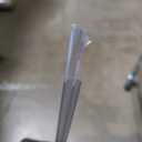 Basco Bottom Shower Sweep w/Drip Rail for 1/4" Glass, 38"L, Clear Vinyl