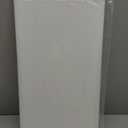 High Density Polyethylene Sheets HDPE Plastic Sheet Board for DIY, Heavy Duty Industry, 1/2" Thick,Size 12" x 24", White Color