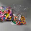 Bbiamsleep 212 Pcs Lacing Letters Beads, Colorful Mixed Uppercase Lacing Alphabet Beads with 12 Laces for Fine Motor Skills Spelling and Training
