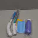 Lallisa 4 Pcs Toilet Aid Set for Wiping Include Long Handle Butt Wiper Shower Brush Portable Bidet and a Storage Bag Comfort Self Wipe Bathroom Tool for Disabled Elderly Pregnant Physically Challenged