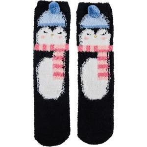 Bioworld Adult Super Soft Fuzzy Crew Socks (One Size, Penguin) Bioworld Adult Super Soft Fuzzy Crew Socks (One Size, Penguin)