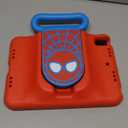 Kids Case for iPad (A16) 11th Generation 11 Inch 2025/ iPad 10th Gen 10.9", Child Friendly Case with Adjustable Stand,Heavy Duty Protective Boys Cover for iPad Air 11 (M3/M2) 2025/2024. (Red-Blue)