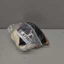 POPZONE Women's Lettuce Trim Mock Neck Long Sleeve Slim Fit Ribbed Knit Tee Shirt Tops (Medium, 00-black)