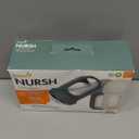 Boon Nursh Bottles - Silicone Baby Bottles Help Ease Colic Symptoms - Formula and Breast Milk Only Touch Food-Grade Silicone - Medium Flow - 8 Oz - Speckle Green