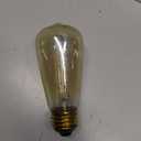 EDISHINE 6 Pack G25 Globe Light Bulbs, Dimmable Vintage LED Edison Bulbs, CRI90+ 5W Equivalent 60W, Clear LED Filament Vanity Light Bulbs, 2700K Warm White, 500LM, E26 Base, UL Listed