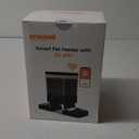 oneisall Automatic Cat Feeder with 5G WiFi, Automatic Cat Food Dispenser for 2 Cats Small Pets, 20 Cups/5L Timed Dry Food Dispenser with APP Control (Black)