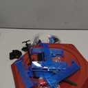 Battling Top Stadium Battle Set, 6 Metal Fusion Spinning Tops 2 Launchers 1 Arena Combat Game, Toy Gift for Kids Boys Ages 6+