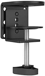 WALI C-Clamp Base Stand Mounting Accessory for WALI Monitor Mount Workstation System (C-CLAMP), Black