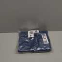 Sidefeel Women's Capri Pants Trendy Wide Leg Jeans High Waisted Stretchy Loose Cropped Denim Pants (10, Dark Blue)