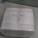 Posh Home Jersey Knit Sheet Set 3-Piece Soft Cotton Bed Sheets - Includes Flat Sheet, Fitted Sheet, & 1 Pillowcase - Twin XL, Pink