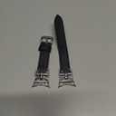 Wearlizer Leather Bands Compatible with Google Pixel Watch 4/3 41mm/Pixel Watch 2/1 Band Women, Dressy Designer Slim Leather Strap with D-Shape Metal Buckle for Pixel Smartwatch Accessories