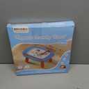 Kikidex Toddlers Toys Age 1-3, Magnetic Drawing Board, Toddler Girl Toys for 1-2 Year Old, Doodle Board Pad Learning and Educational Toys for 1 2 3 Year Old Baby Kids Birthday Gift (Dark Blue)