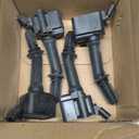 UF802 Ignition Coil Pack and Iridium-Platinum Spark Plugs Set of 4 Compatible with Chevy Cruze Equinox Malibu Terrain Encore 2016-2021 Replaces# GN10797, 91970