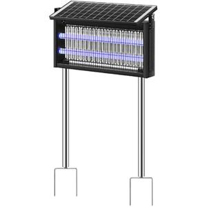 Bug Zapper Outdoor - Patio Mosquito Repellent Outdoor Solar Insect Zapper Indoor Waterproof Portable High Power 4500V Mosquito Zappers 