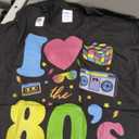 I Love The 80s Clothes for Women and Men Party Funny Tee Long Sleeve T-Shirt, Small