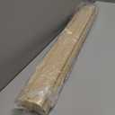 LazBlinds No Drill Cordless Bamboo Roman Shades, Light Filtering Blinds for Indoor Windows, Roll Up Bamboo Blinds for Home, 34" W x 64" H, Star-Beige