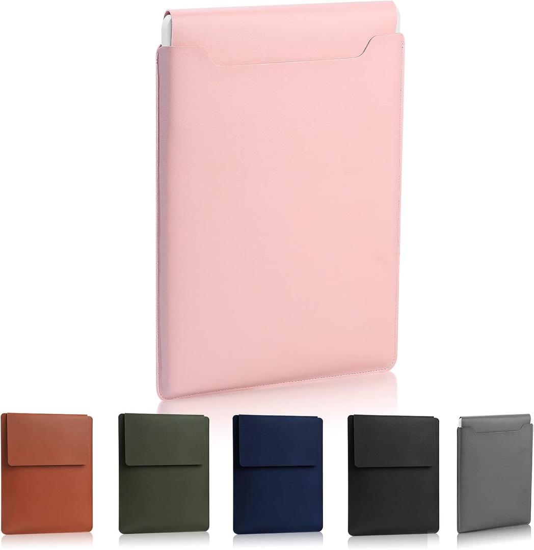 13.3-14" Laptop Sleeve, Padded Laptop Case, Thin Portable Case Bag - Compatible with 2022 Pro 14 inch/2015 Pro 13.3 inch/2015 Air 13.3 inch (Light Pink)