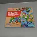 SYNCFUN 4-in-1 Animal Wooden Puzzles Glow in The Dark Toys, 24 & 35 PCS Montessori Puzzles Board Toys for Toddlers Ages 3-5, Farm, Ocean, Zoo, Insect Themes, Birthday Valentine Easter Gifts for Kids