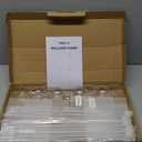 TEKXYZ 15.75 Inch Height Clear Acrylic Balloon Stand for Table Centerpiece Decoration, Set of 10