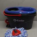 O-Cedar RinseClean Spin Mop & Bucket System | Clean with Clean Water | Removes 99% of Bacteria