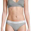 Calvin Klein Women's Motive Cotton Lightly Lined Bralette Bra S