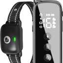Dog Shock Collar - 2600FT Rechargeable Waterproof Dog Training Collar with Remote with Beep, Vibration(1-16), Safe Shock(1-16) e Collar for 5-120lbs Small Medium Large Dogs (Black)