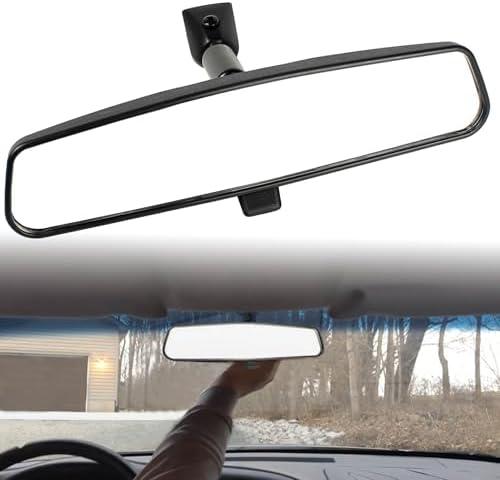 Amazon.com: YzusGomumu Car Rear View Mirror Reverse Mirror Compatible With 1972-2018 Jeep Wrangler Compass Patriot Cherokee Dodge RAM Charger Dakota Challenger Toyota KIA Hyundai Ford Replaces 8993023K 8993-023K : Automotive