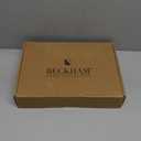 Beckham Hotel Collection Twin Sheet Set 100% Cotton, 500TC Luxury Sateen Bedding, 16” Deep Pocket, Moisture-Wicking, 3-Piece, Dark Gray