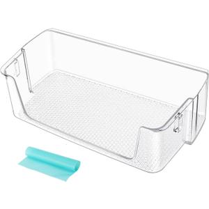 UPGRADED DA63-09775A Fridge Right Door Shelf Bin for RF28T5001SR RF28T5021SR RF27T5201SR RF27T5241SR RF28T5101SR RF28T5001SG, Compatible with Sam-sung Refrigerator Door Shelves By Fetechmate