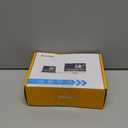 KVM Switch 4 Monitors 2 Computers 8K@60Hz/4K@120Hz, HDMI DP KVM Switches for 2 PC Sharing Quad Monitor and Keyboard Mouse with Power Adapter, Wired Extend Controller and USB Cables, Input 3 DP+1 HD