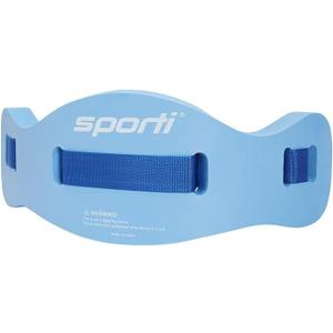 Sporti Swim Float Jog Belt for Water Fitness Exercises - Blue - S/M