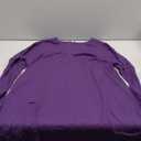 Poetsky Fall Womens Tunic or Tops to Wear with Leggings Long Sleeve Casual Long Shirts with Pockets, Size L