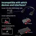EZDIY-FAB Adapter Cable for Corsair RGB HUB, Lighting Node CORE, Commander CORE and iCUE Commander CORE XT, Smart RGB Lighting, Connect to Any 5V 3-Pin ARGB Devices (2 x 10cm)