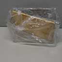 Acrylic Paper Towel Holder with Bamboo Lid, Kitchen Under Sink Organizers and Storage Trash Bag Holder Dispenser