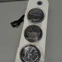 Rechargeable Toothbrush Holders for Bathrooms,Toothbrush Holder Wall Mounted with 3 Cups,Automatic Toothpaste Dispenser Bathroom Accessories Set (White)