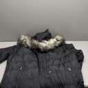 Women's Winter Warm Puffer Coat Parka Jacket with Faux Fur Removable Hood, L