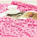 Queen Blanket for Bed, Pink Fleece Blankets Full Size, Extra Large Warm Soft Fuzzy Plush Bedding, Pink Gifts for Women Couples, Oversized Bedroom Living Room Decor All Seasons 90" x 90"